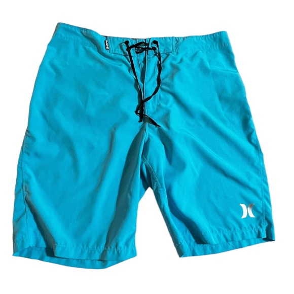 Hurley Shorts Hurley Mens 32 Teal Phantom Board Surf Shorts Poshmark
